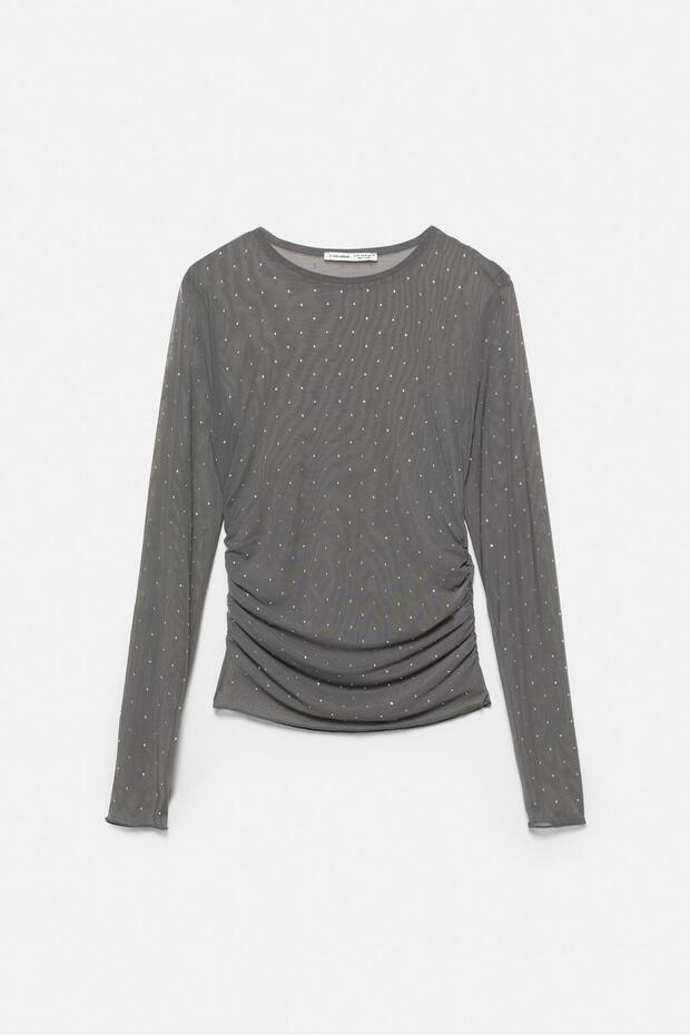 Taş detaylı tül top - 6