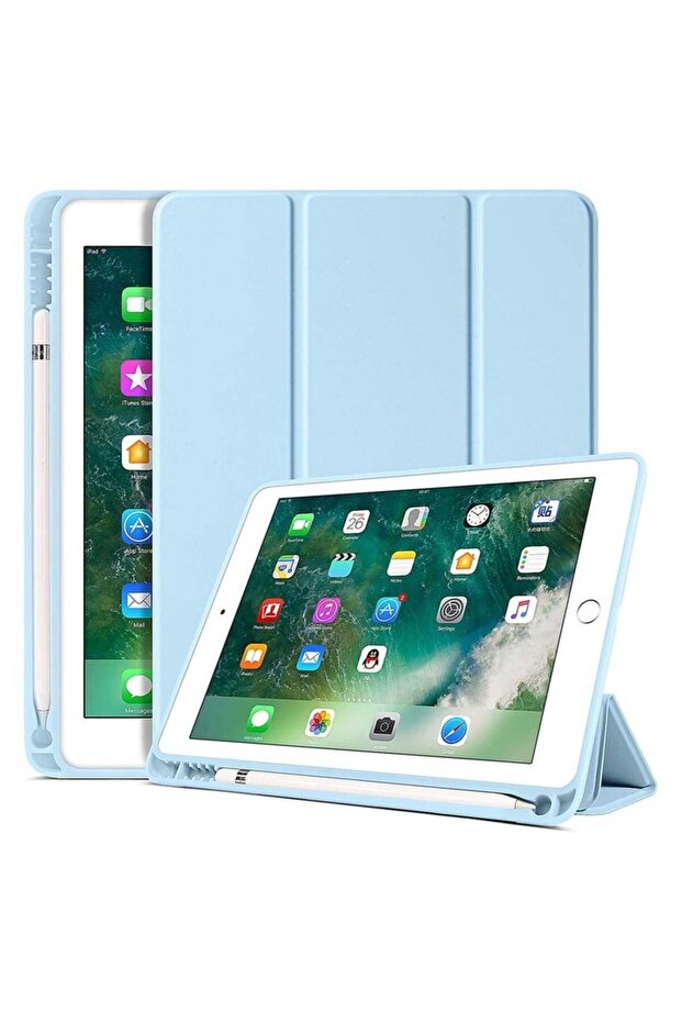 SmartGrist iPad 6th/5th Gen Case with Pencil Holder - 9.7-inch (2018/2017)