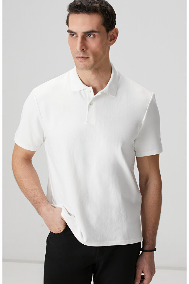 N-Tech Kırık Beyaz T-shirt - 2