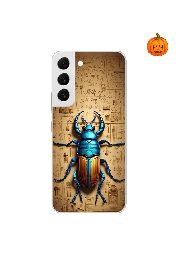 Samsung Galaxy S22 Compatible Transparent Case Ancient Egypt 3 Designs