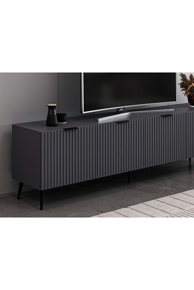 Plus Tv Ünitesi Antrasit/Antrasit - 4