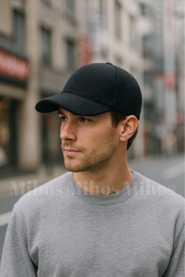 Unisex Cashmere Hat – Winter Sports Model, Stylish Design Suitable for Cold Weather