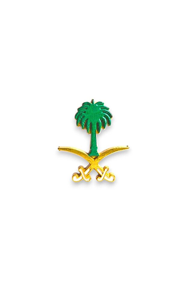 ملصق شعار المملكة العربية السعودية - ملصق هاتف صغير الحجم