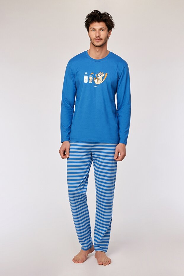 Pijama Takımı-Pls - 879 Delft - 1
