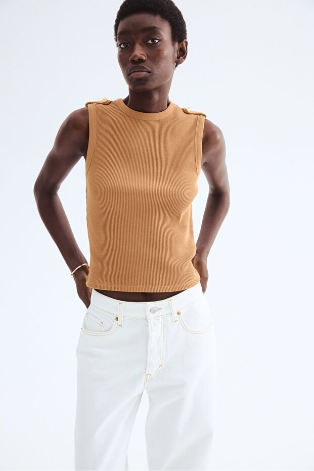 Ribanalı Kolsuz Üst - 2