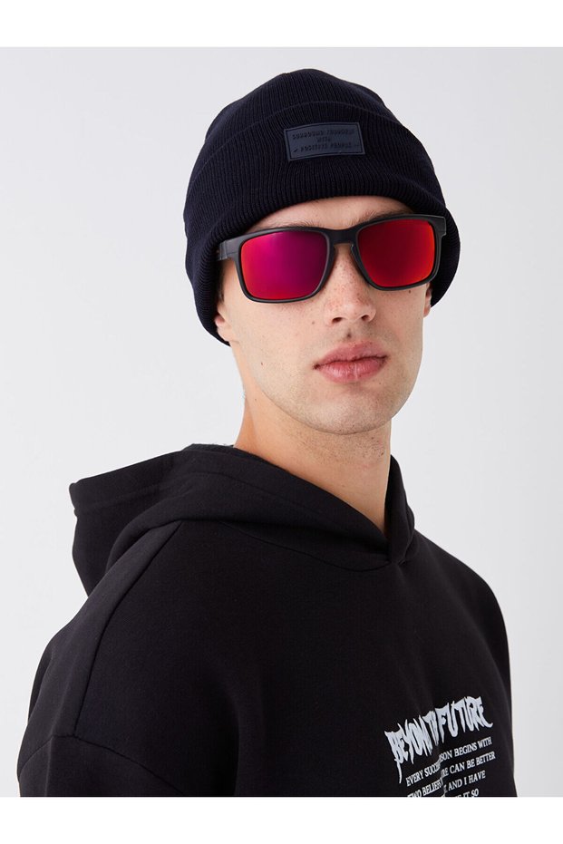 Özmarka New Season Label Detailed Men's Knitwear Beanie