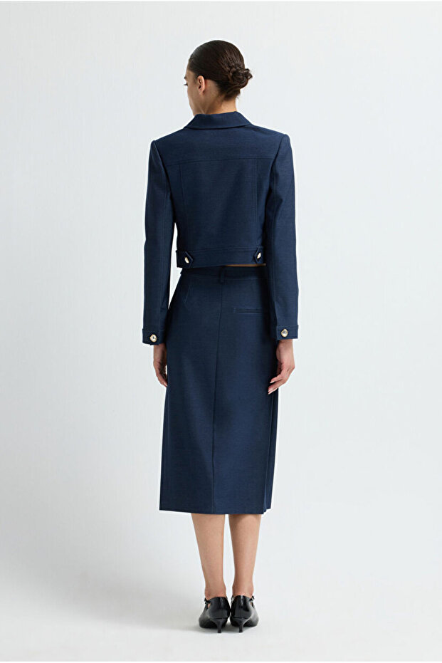 Yırtmaçlı Etek - 7