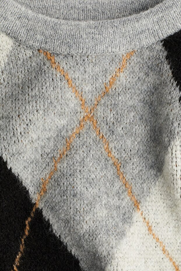 Jakarlı Triko Kazak - 4