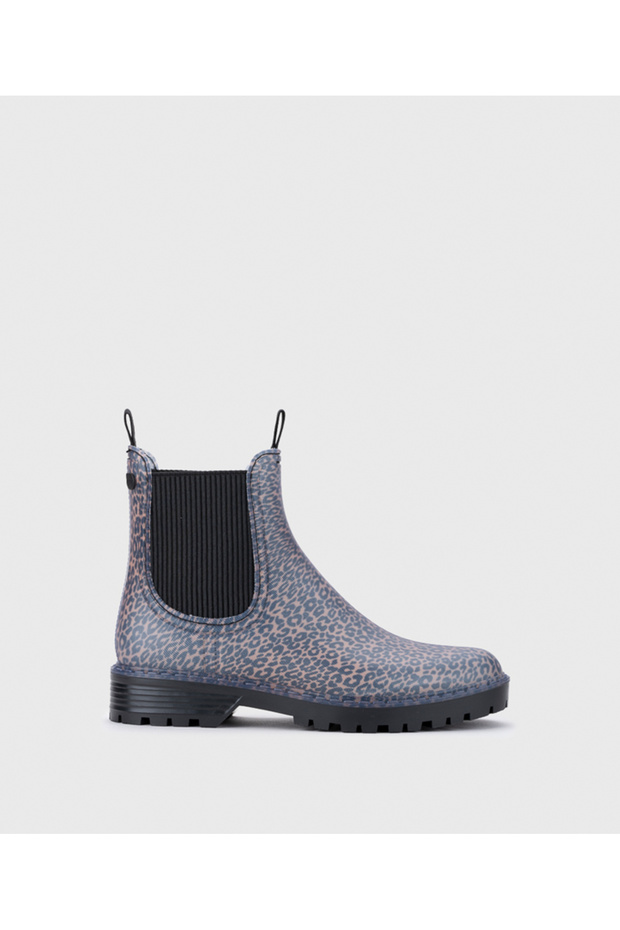 Trak Print Leo Negro Kadın Bot - 2