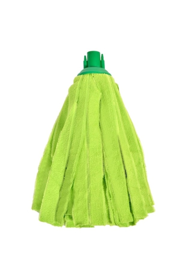 Mop din microfibră, verde, absorbant - 1