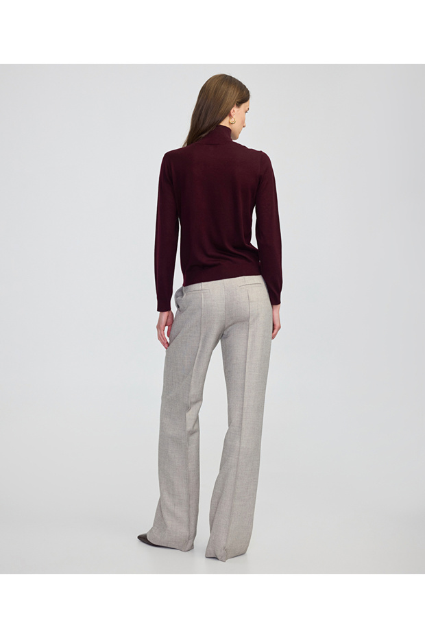 Dik yaka basic triko - 6