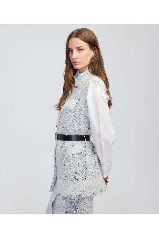 Eskitme efektli triko - 6