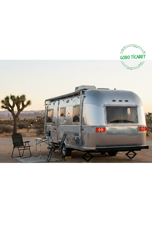 Universal 2'li Set Led Stop Lambası Kayar Sinyalli Karavan Dorse Tır Kamyon Kamyonet 12x24 Volt - 1