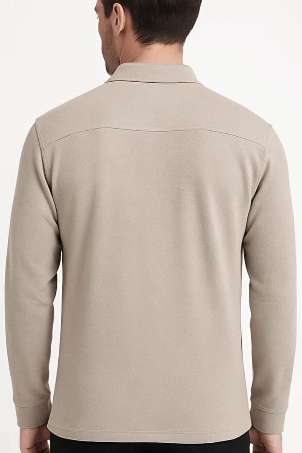 Erkek Uzun Kollu Basic Gömlek 695 - 2