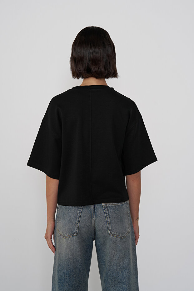 %100 Cotton Basic Tshirt - 4