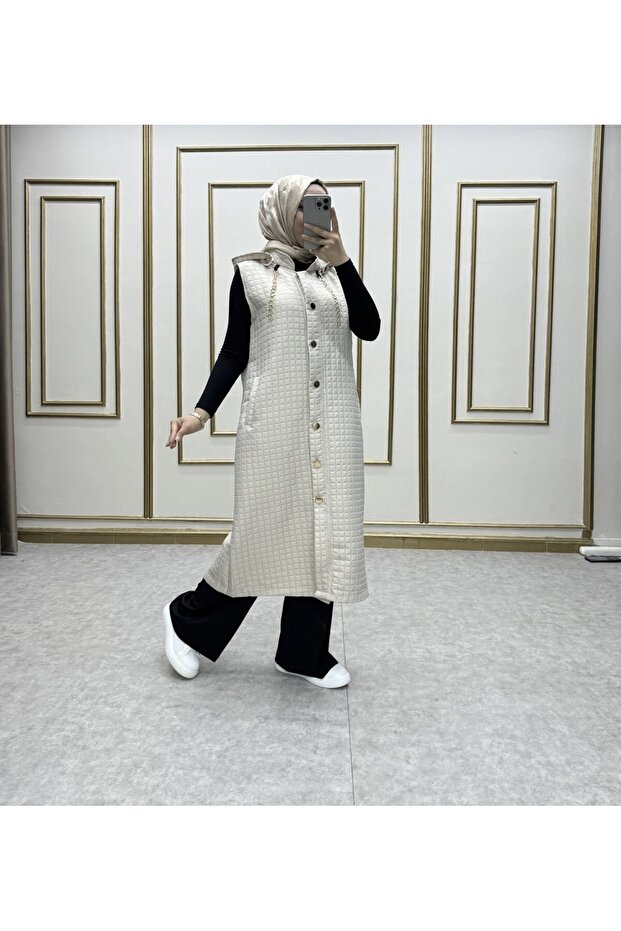 Kapitone yelek - 4