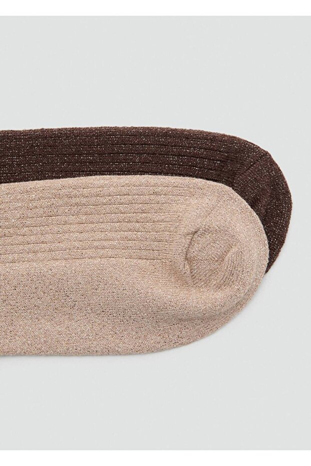 2'li fitilli simli çorap seti - 3