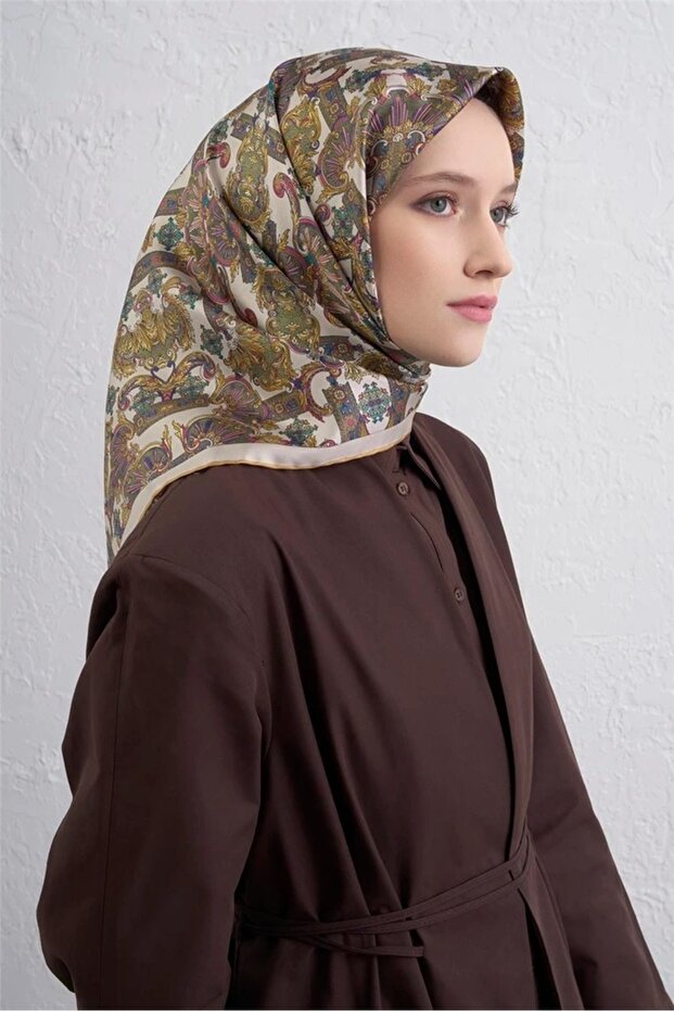 05 Sura Silk Scarf 9416D - 2