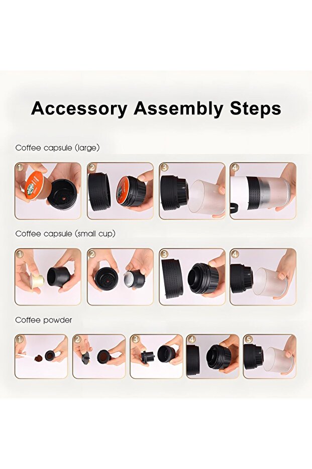 ماكينة صنع القهوة الكهربائية المحمولة - 5