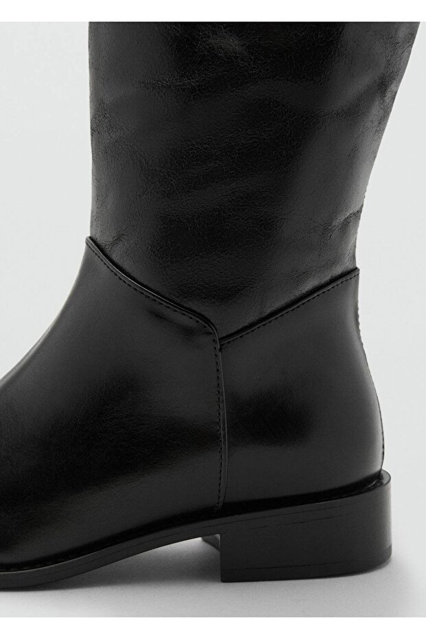 Deri uzun çizme - 4