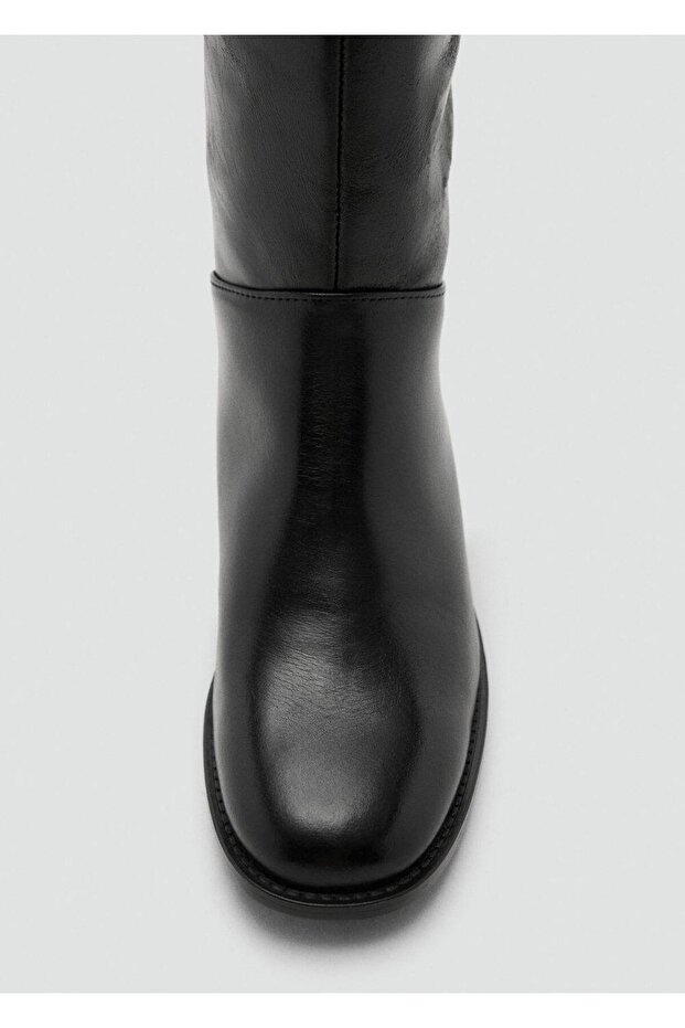 Deri uzun çizme - 5