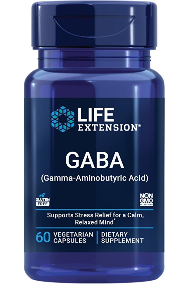 Gaba Stress Support Mood Support Sleep Relaxation 60 Capsules
