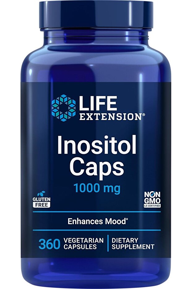 Inositol Caps – 1000 Mg – 360 Capsules