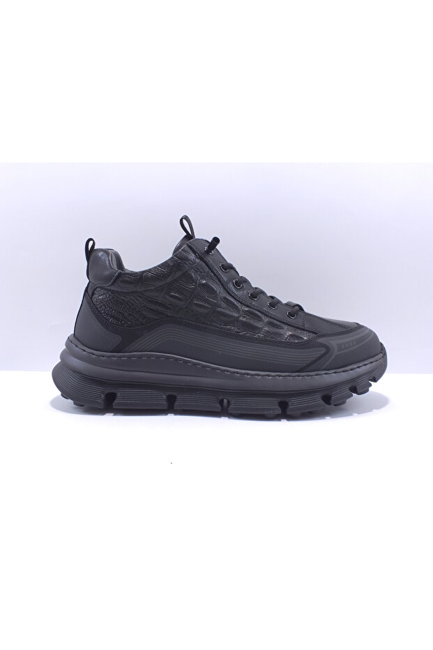 Baskılı deri bot - 1