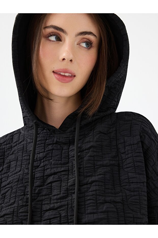 Crop Kadın Sweatshirt - 4