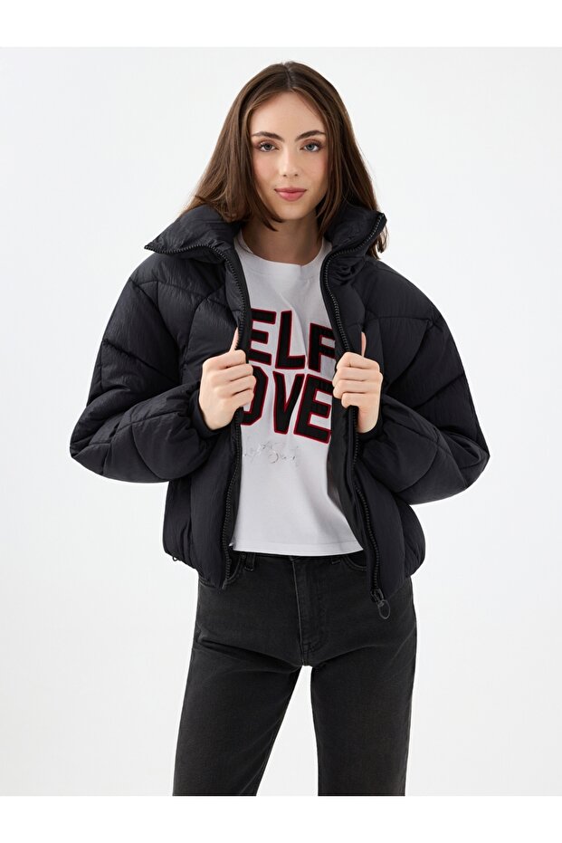 Relax Fit Kadın Mont - 4