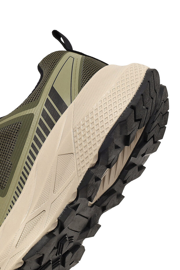 Dry Erkek Haki Bağcıklı Kalın Tabanlı Kumaş Sneaker 25WFD690214 - 8