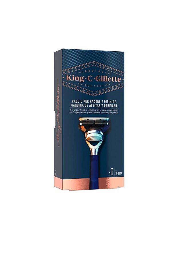King Shave & Edging Razor 1 pz - 1