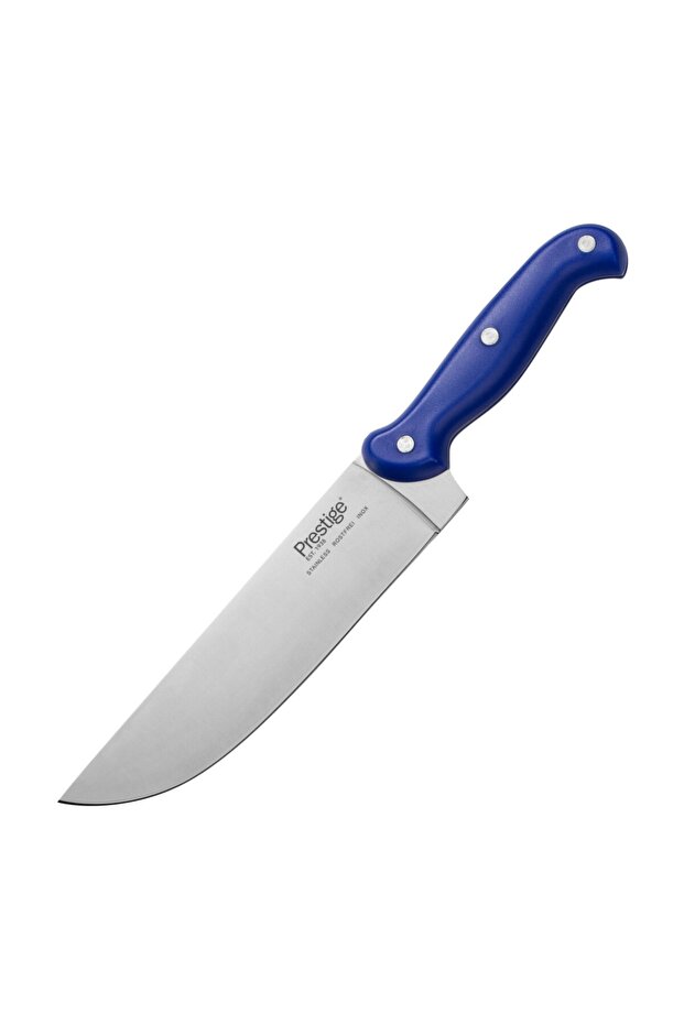 Professional Butcher Knife 8 inch - Blue | Carving Slicing Meat Knife | PR49345