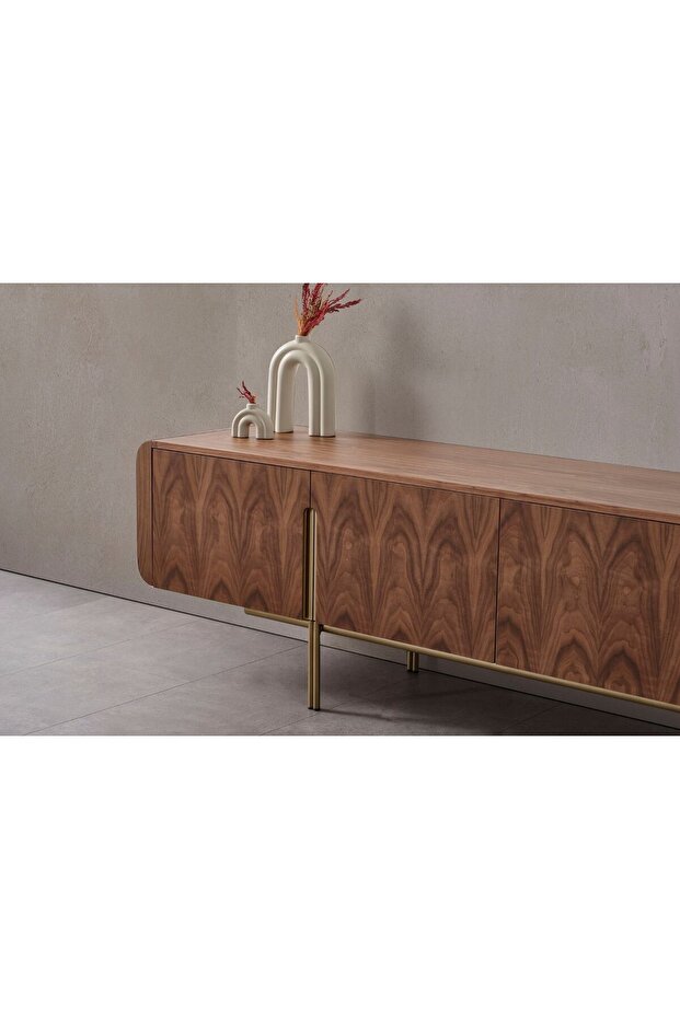 Vion Walnut Tv Sehpası - 3