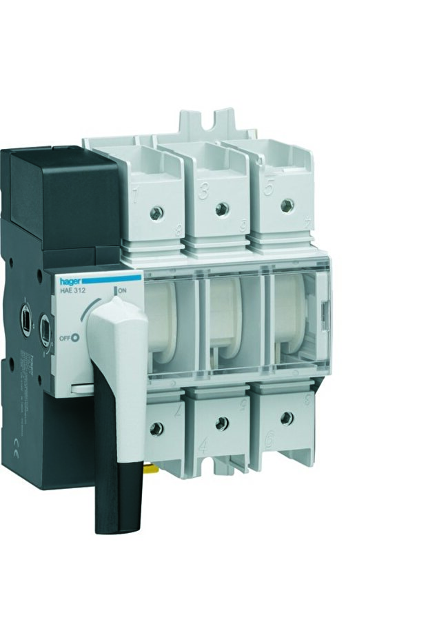 Modular rotary switch disconnector with visible break 3P 125A size 4 - 1