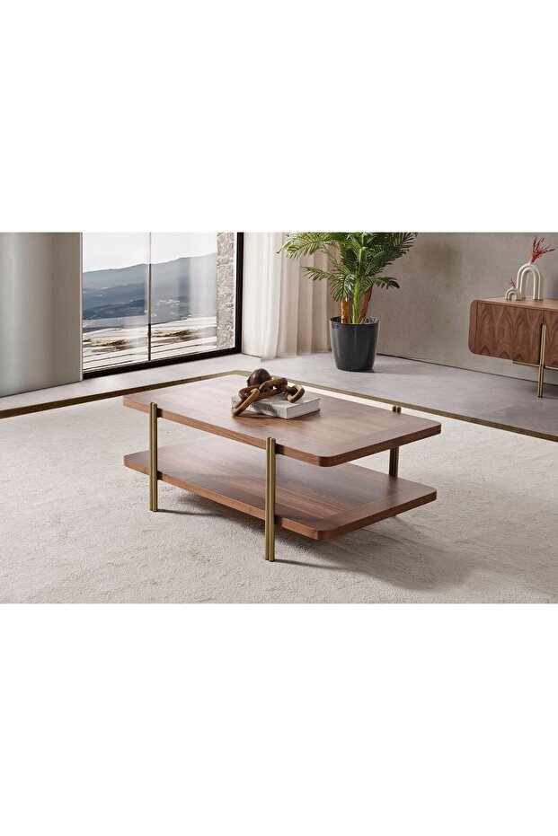 Vion Walnut Sehpa - 1