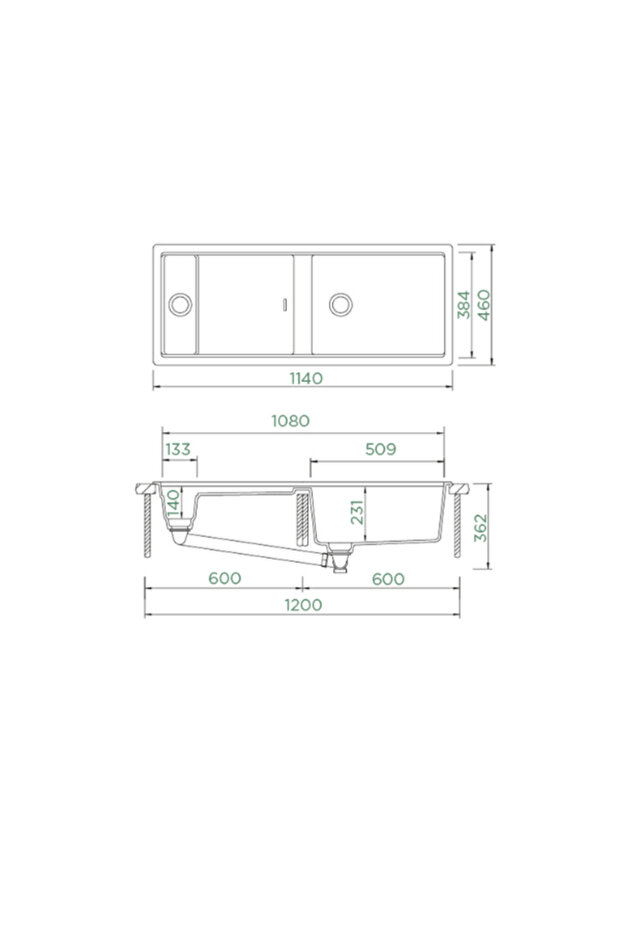 Prepstation D-150 Twilight Granit Eviye - 2