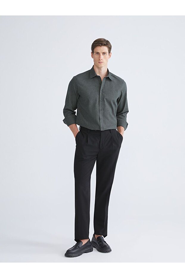 SOUTHBLUE Regular Fit Uzun Kollu Erkek Oduncu Gömlek - 2