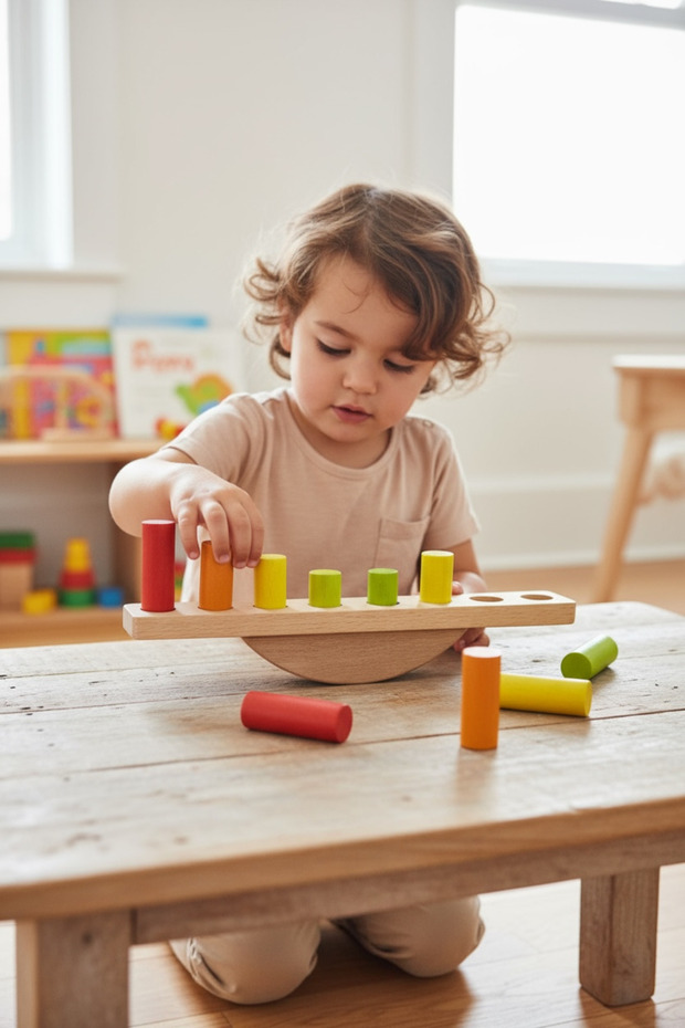 Ahşap denge oyunu - 1