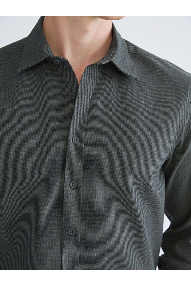 SOUTHBLUE Regular Fit Uzun Kollu Erkek Oduncu Gömlek - 3