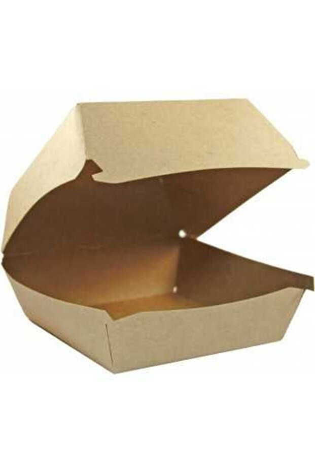 Cardboard burger boxes D120, 50 pcs/set, - 1