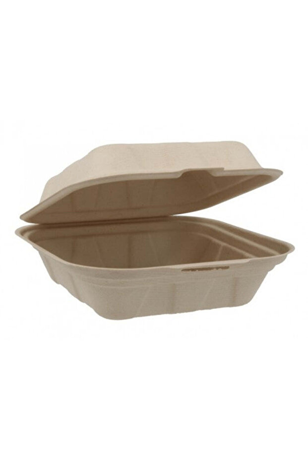 Biodegradable sugarcane casserole MBS 06, 50 pcs/set, - 2 sets - 1