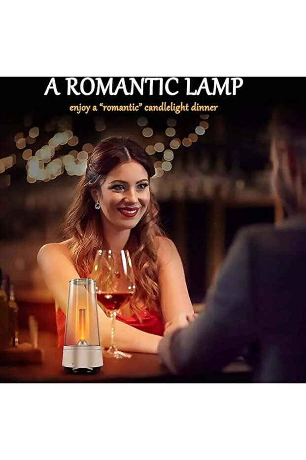 Candle Flame Lamp With Bluetooth Speaker - 6