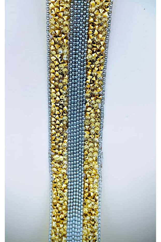 Stone Strip 2-Way Gold Striped - 2 Meters