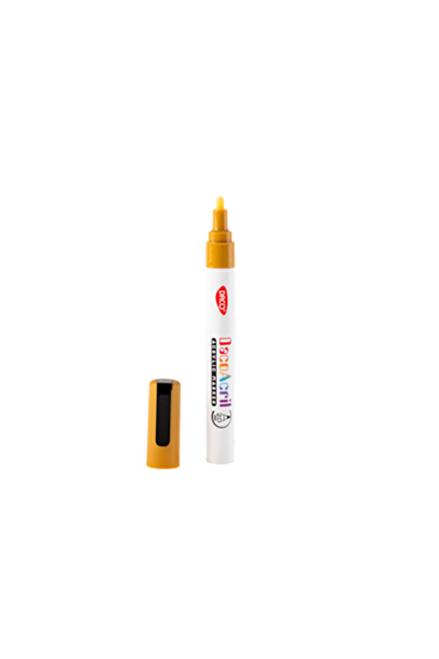 Marker acrilic galben ocru Go