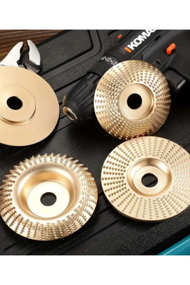 Ahşap Zımparalama Parlatma Disk Açı Taşlama Makinesi Ahşap Oyma Diski Ahşap Törpü Diski - 3