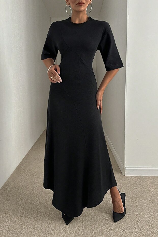 July Asymmetric Cut Camisole Dress
