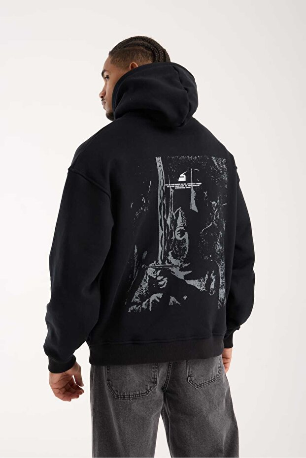 Sword Oversized Hoodie - 4