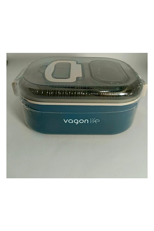 Xc-7084 Lunch Box Steel 550 ml Blue