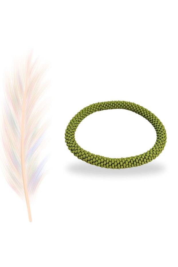 Colorful Knitted Bracelet